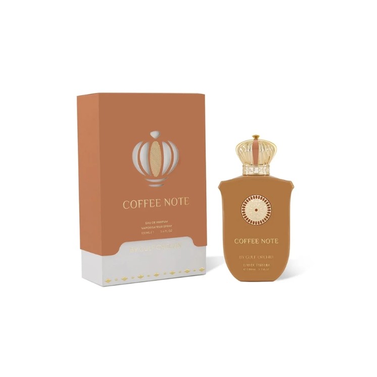 Gulf Orchid Coffee Note Unisex Eau de Parfum für Damen und Herren, 100 ml