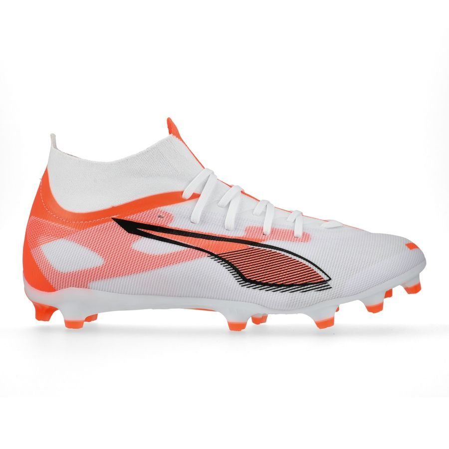 PUMA Ultra 5 Match   FG/AG Unlimited - Blanc/Noir/Glowing Red