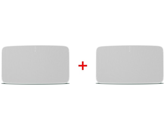 SONOS - Enceinte sans fil Pack de 2 Five Blanc