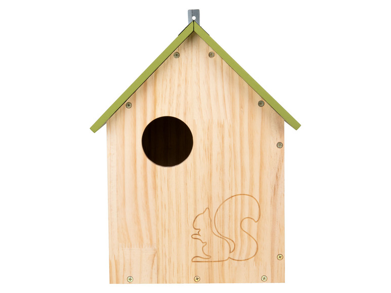 Huisje voor een eekhoorn of vleermuis