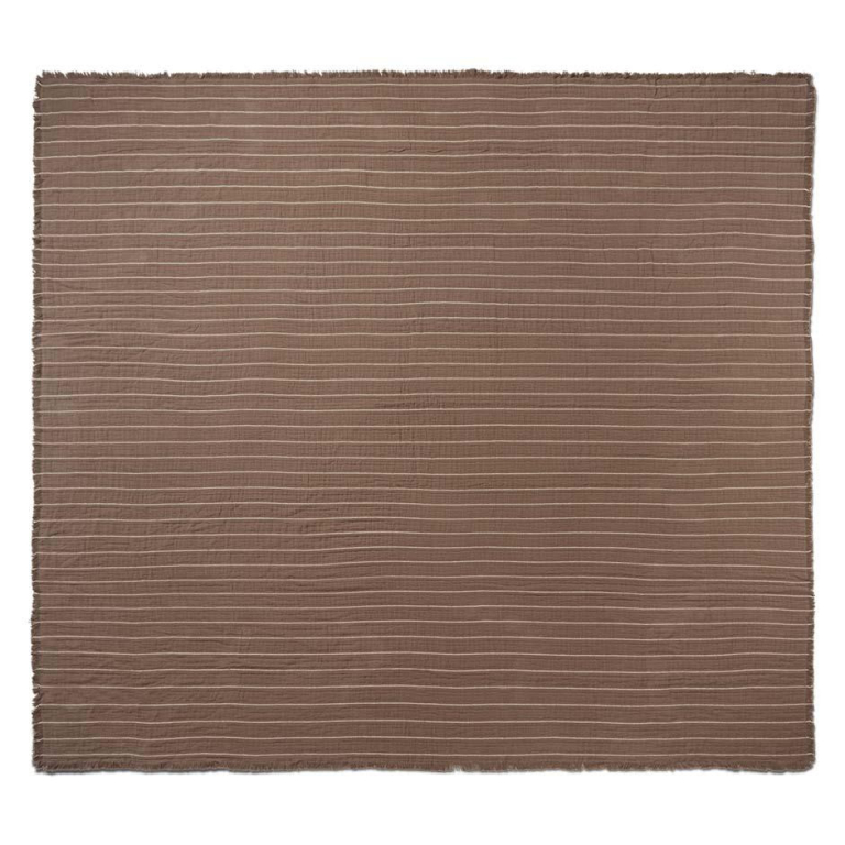 Ferm Living Aires bedsprei 250x240 Stone
