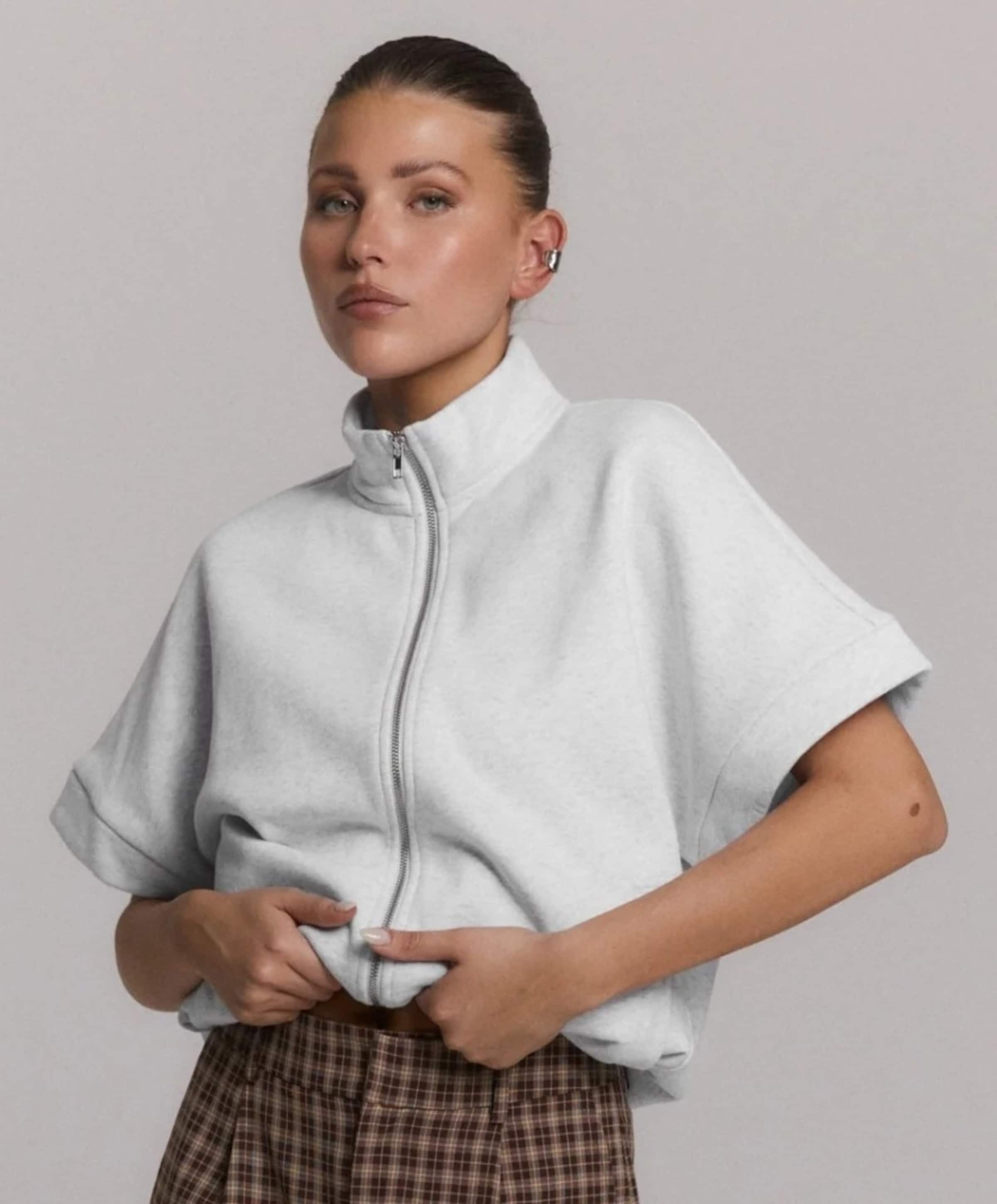 Refined Department Dames vest grijs