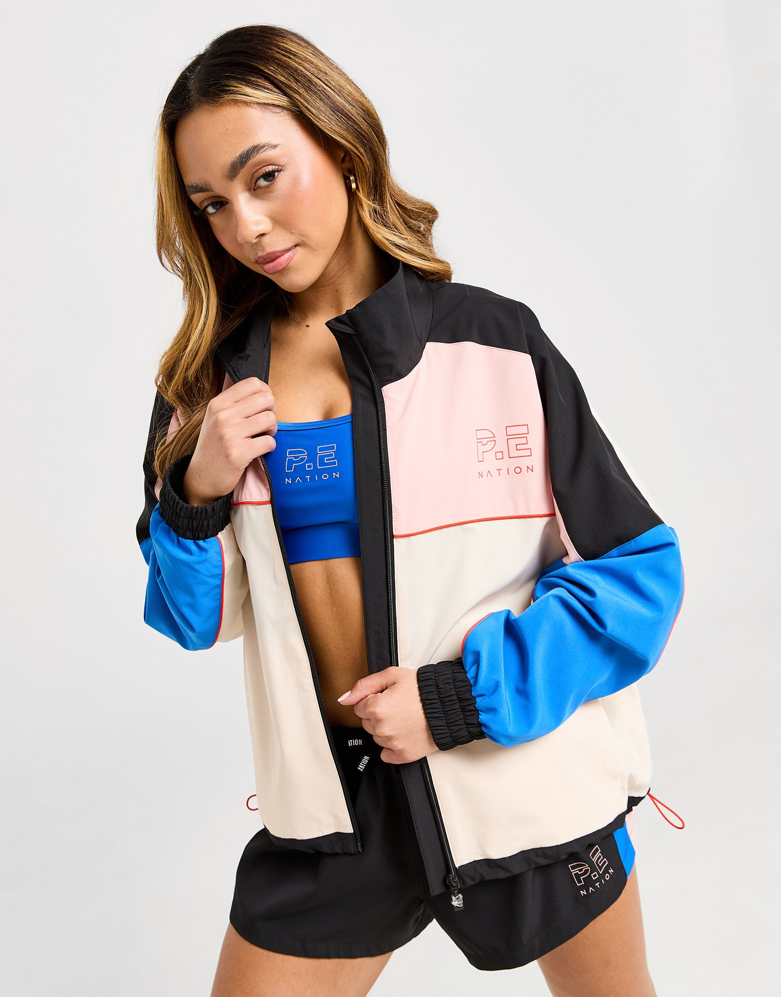 PE Nation Veste Form Colour Block Femme