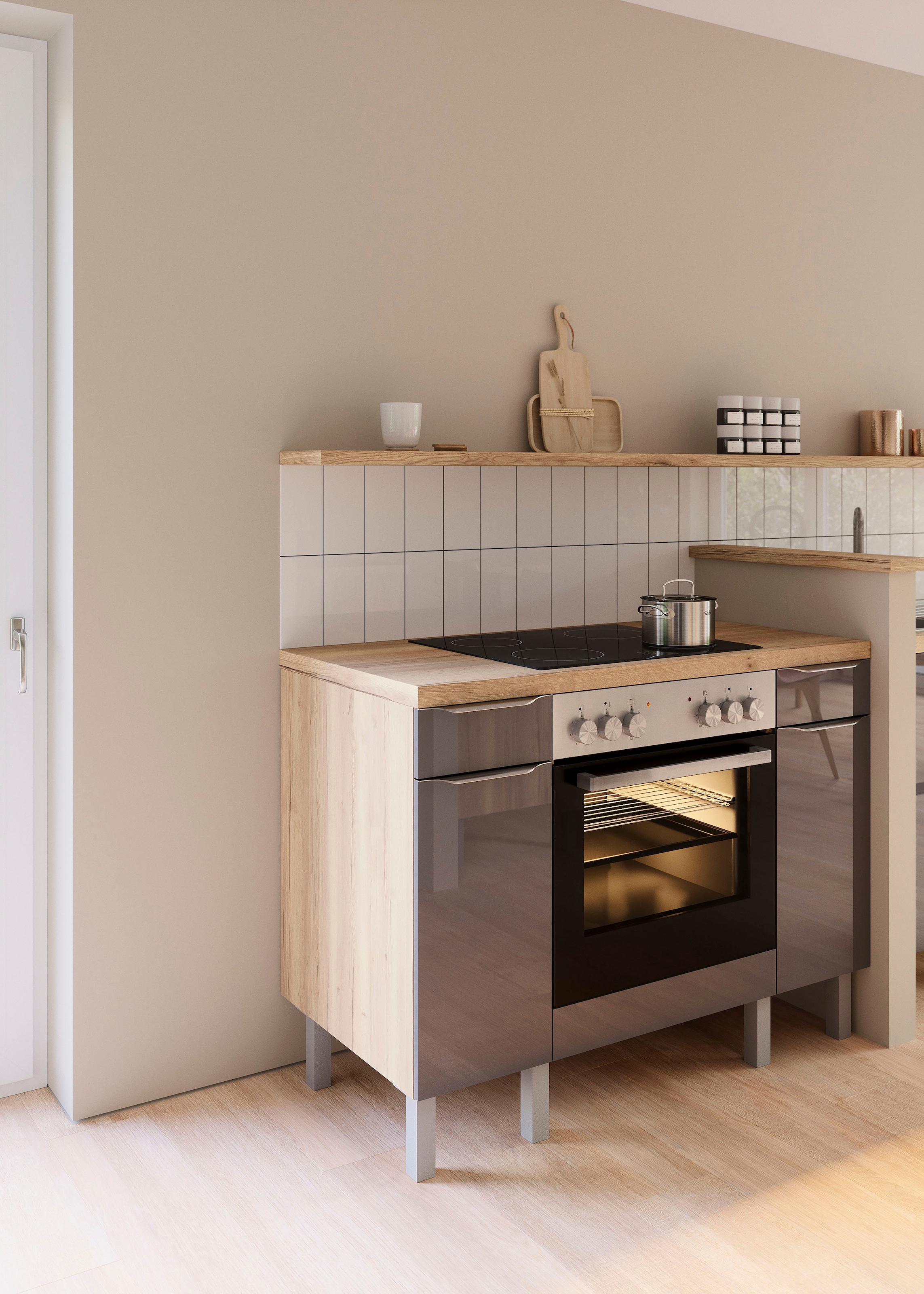 OPTIFIT Küche »Lilly2« Breite 120 cm, wahlweise mit E-Geräten