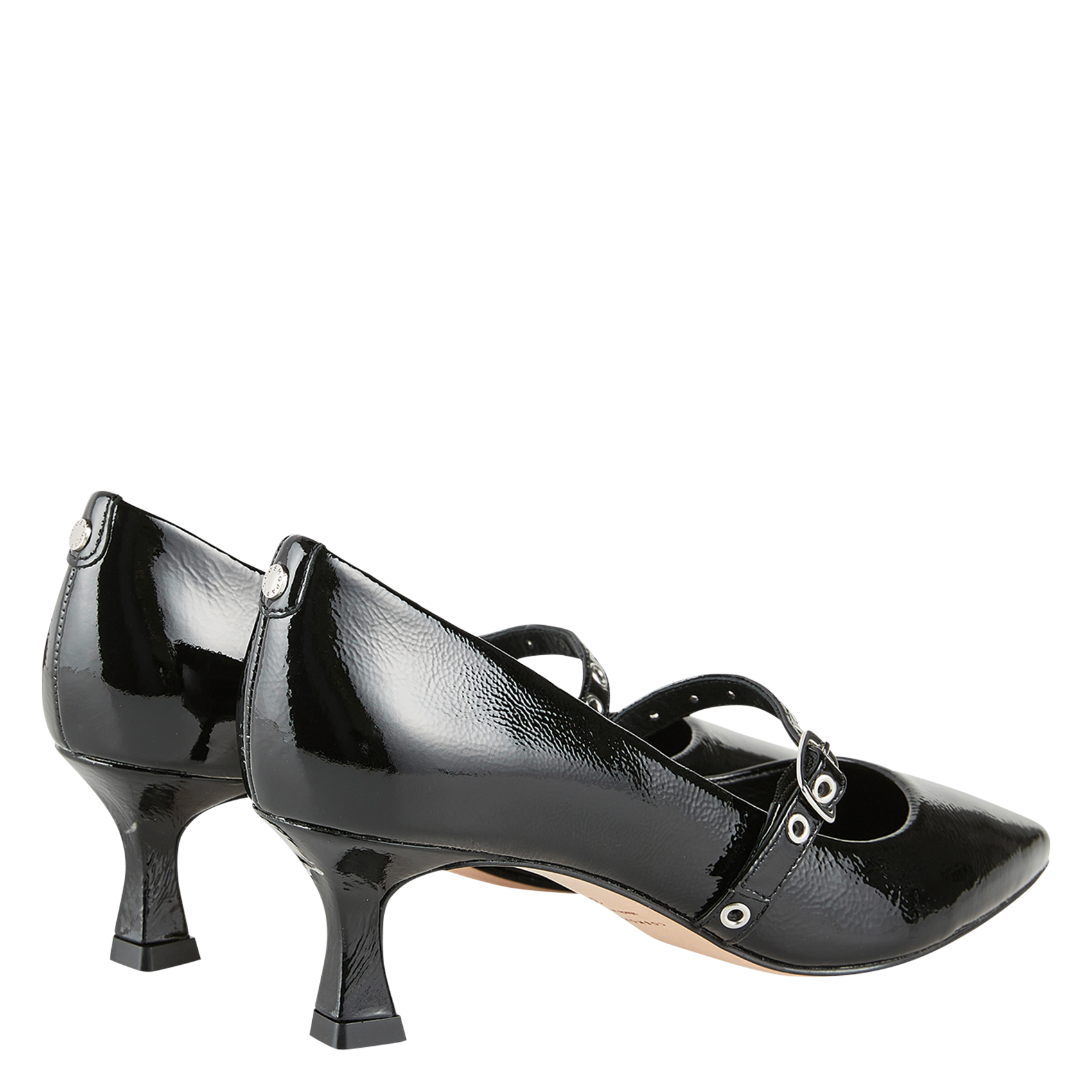 BILLIE - Escarpins en cuir verni | Noir