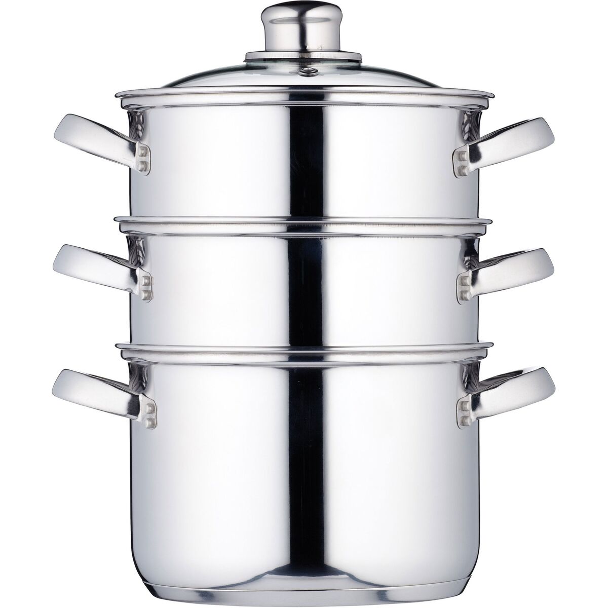 Dampkoker 4 deler 18 cm.