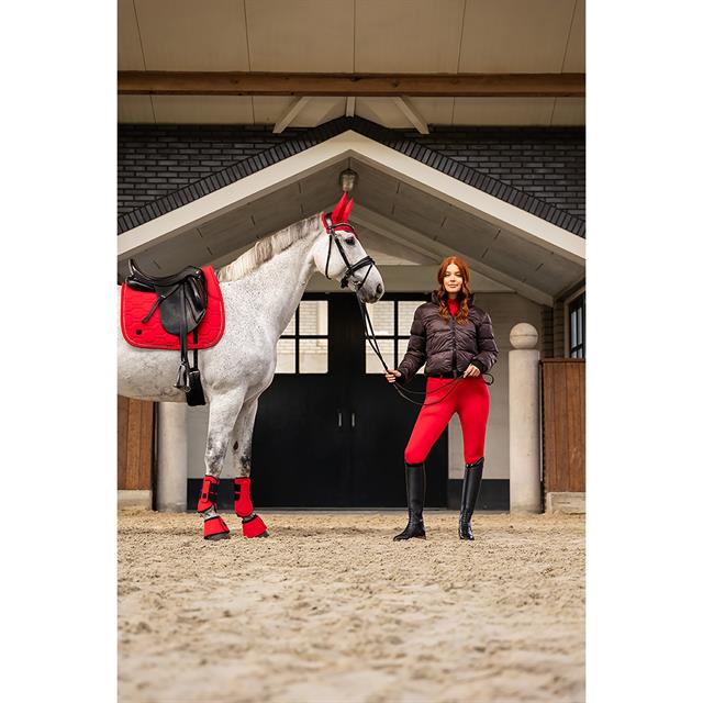 Paardrijlegging BR Jolie Full Grip Rood