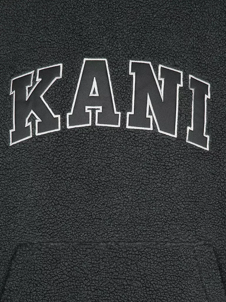 KARL KANI Kapuzensweater - Hoodie grau