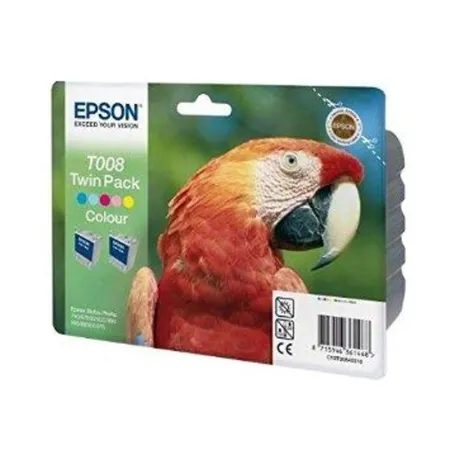 Tintenpatronen Epson C13T00840310 / T008, Twin Pack Color