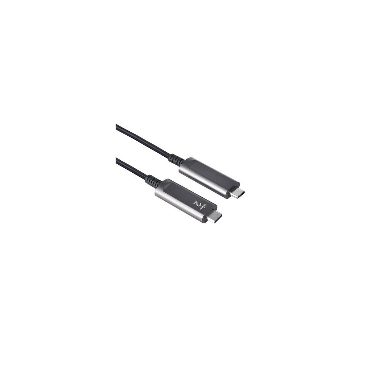 NÖRDIC 5m Active AOC Fiberkabel USB 3.1 Gen2 Type C til Type C 4K 60Hz 10Gbps PD60W