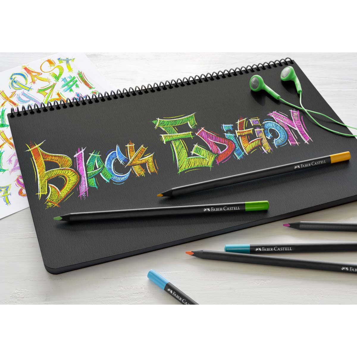 Faber-Castell Colour Pencils Black Edition Set Of 12
