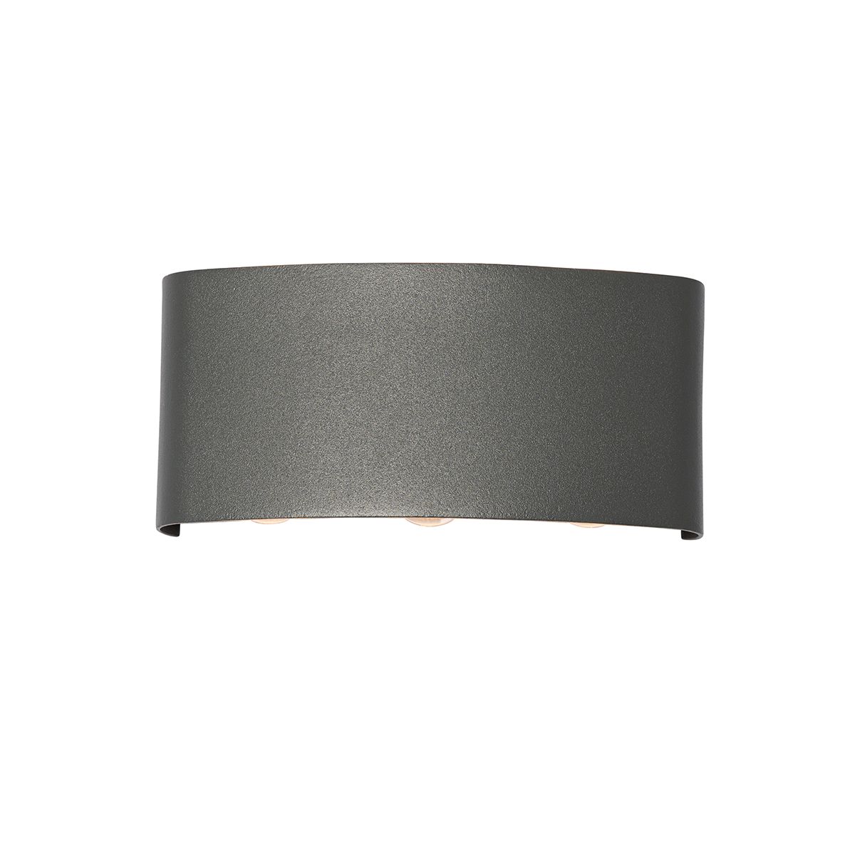 Buiten wandlamp donkergrijs incl. LED 6-lichts IP54 - Silly
