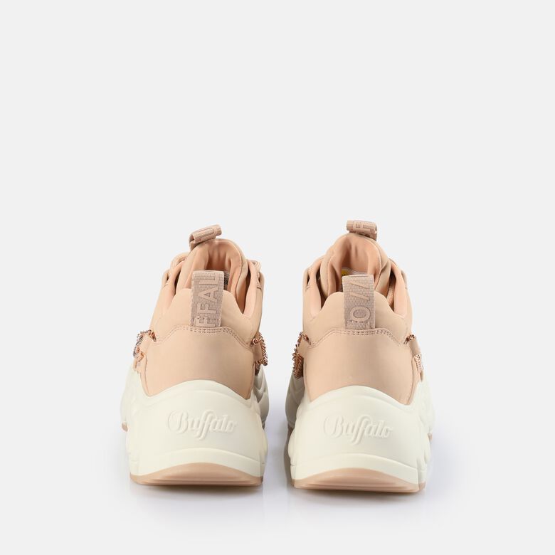 Binary Chain Baskets basses vegan, rose