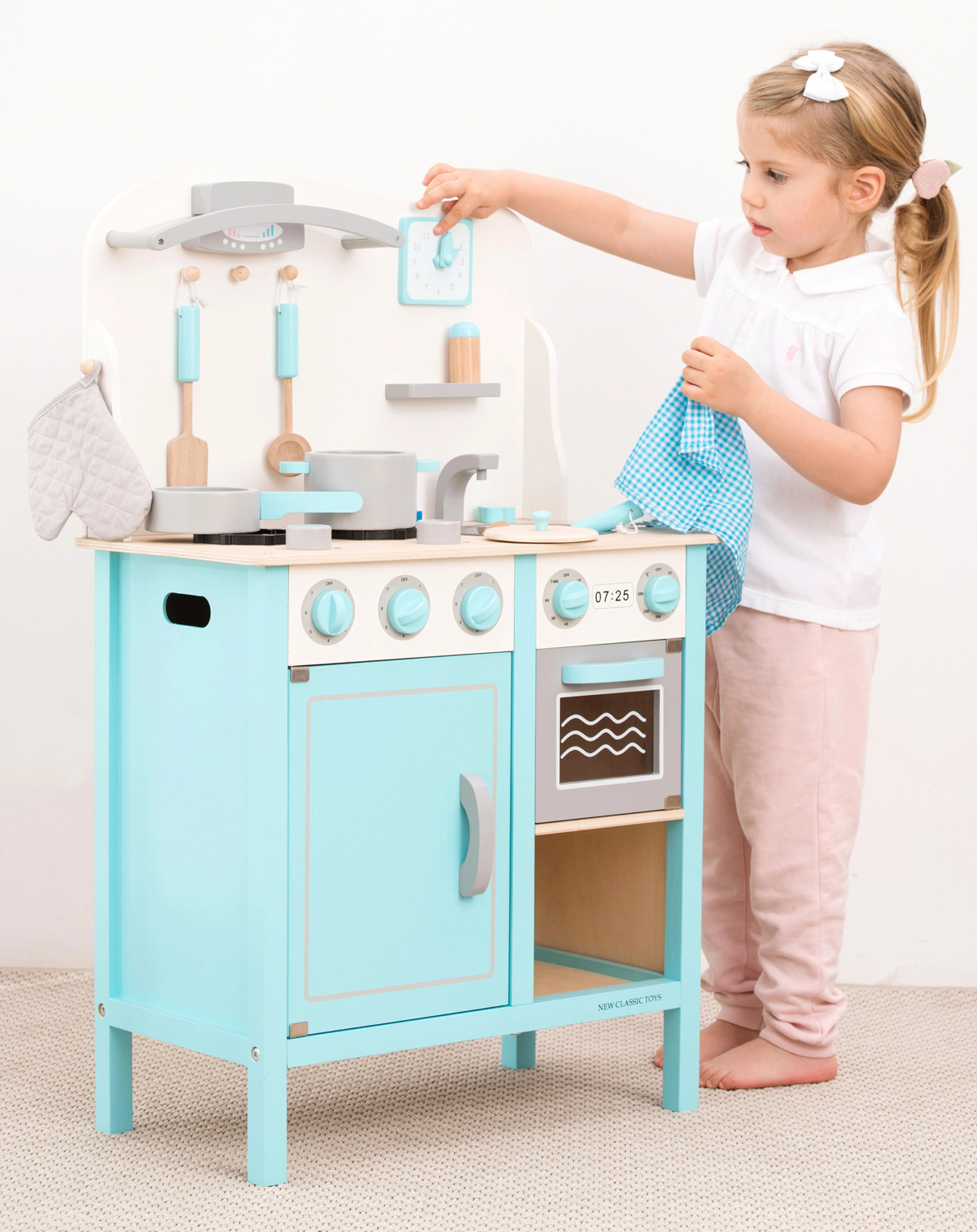 Kinder-Küche BON APPETIT DELUXE in blau/weiß