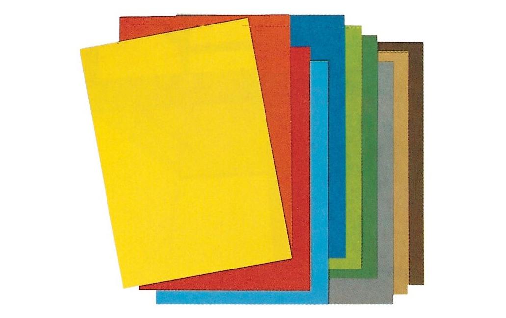 Einbanddeckel 385 g/m², 100 Stück, GelbPresspankarton für Bindegeräte