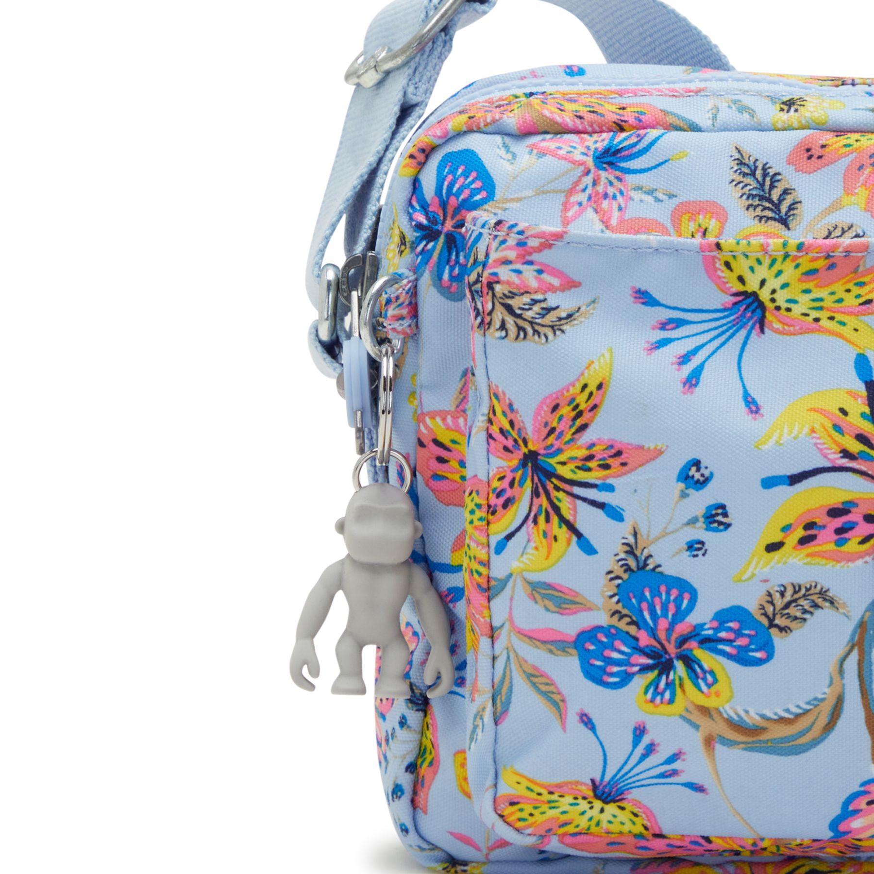 ABANU M Sac à Bandoulière de Taille Moyenne avec Sangle Réglable - Wild Flowers