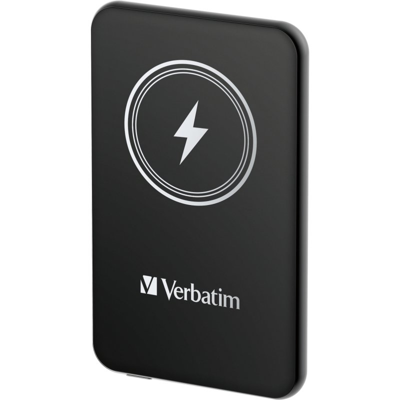 Verbatim Charge 'n' Go Lithium Polymère (LiPo) 5000 mAh Recharge sans fil Noir