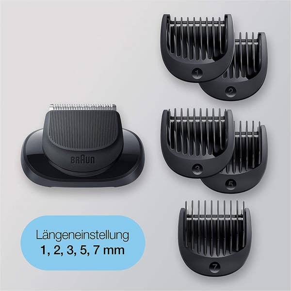 Braun EasyClick Barttrimmer-Aufsatz für Series 5, 6 und 7 Elektrorasierer