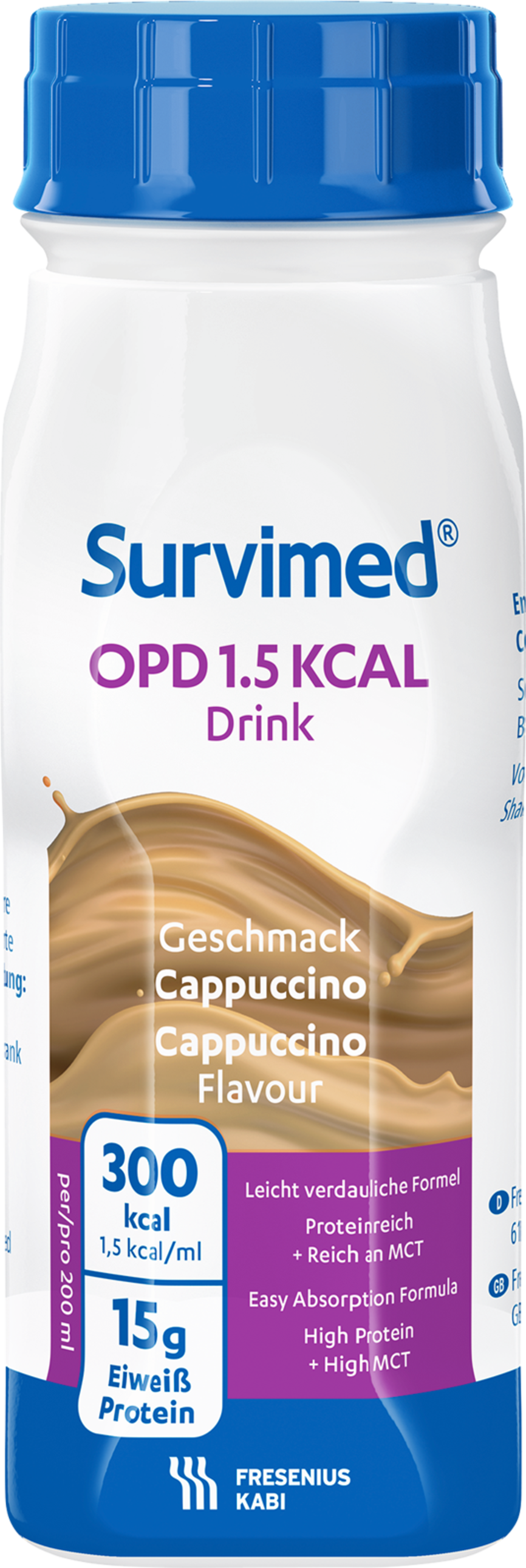 Survimed OPD 1,5 kcal Drink Cappuccino 4x200 ml