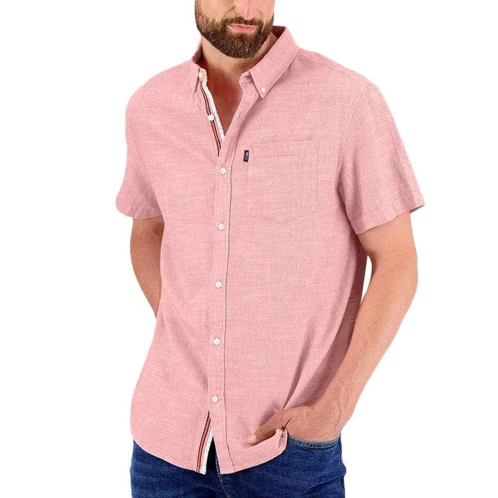 TBS Chemise Rose Homme TBS CALEL