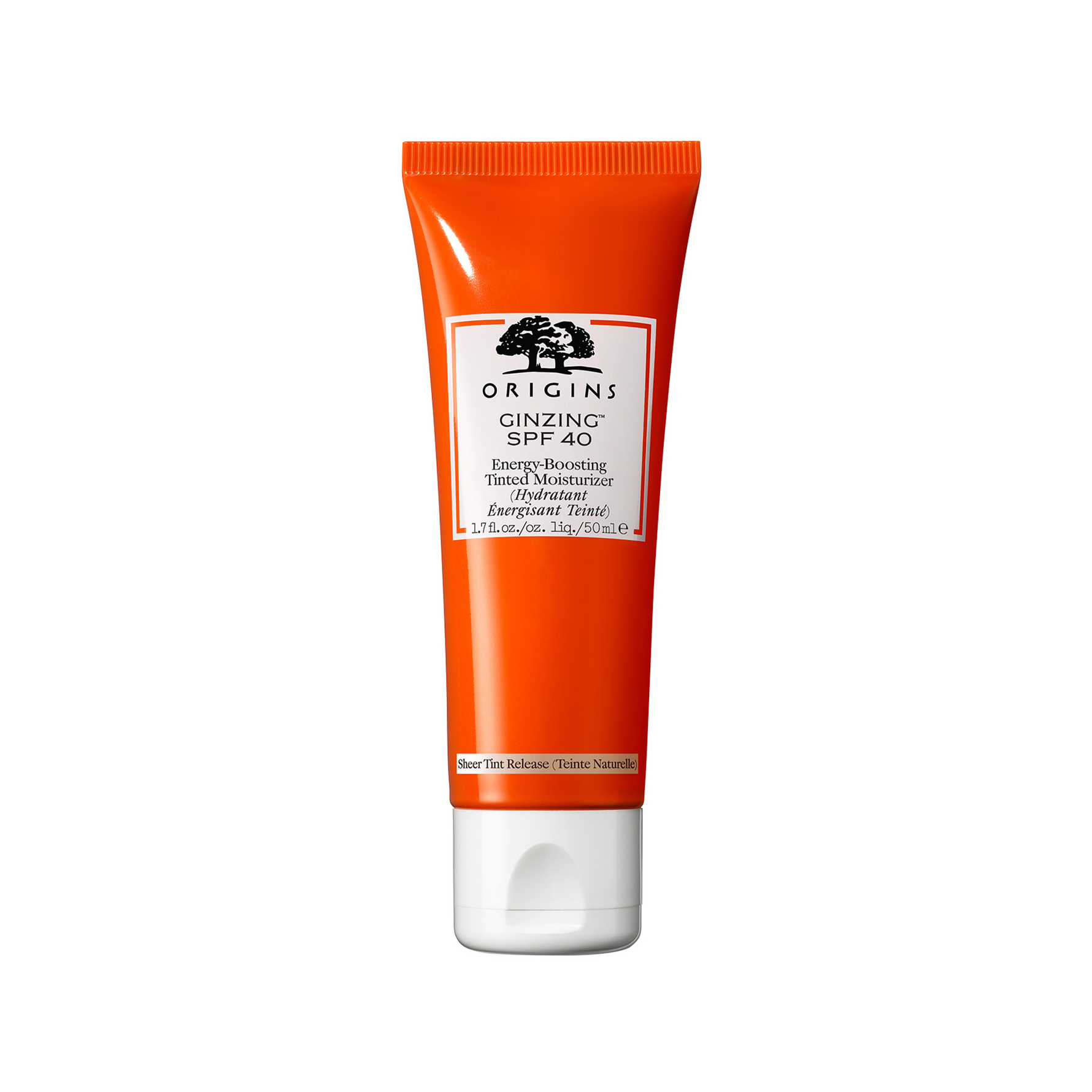 Origins GinZing SPF 40 Energy-Boosting Tinted Moisturizing Face Cream Light to Medium Skintone