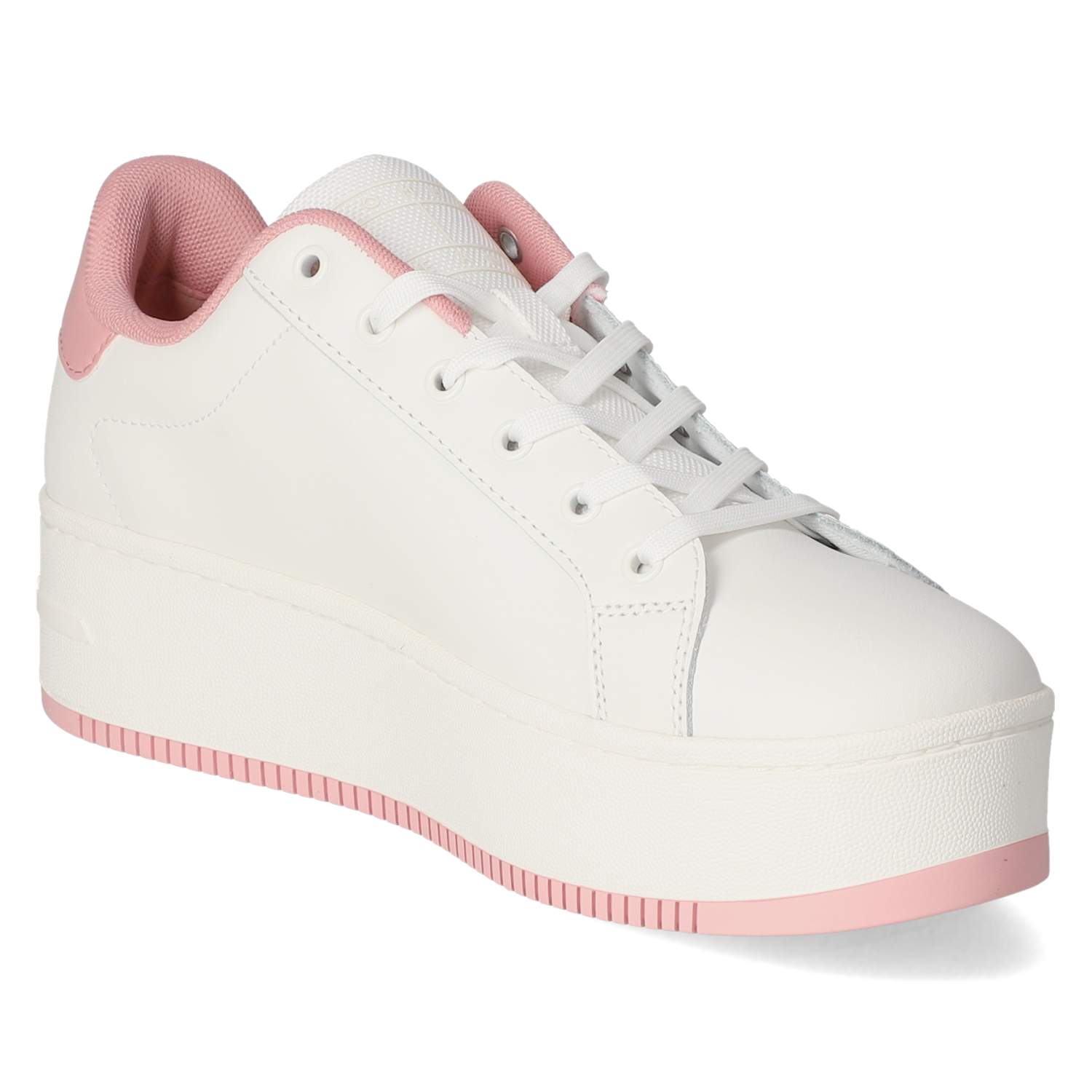 Tommy Hilfiger Low Sneaker FLATFORM  - weiß