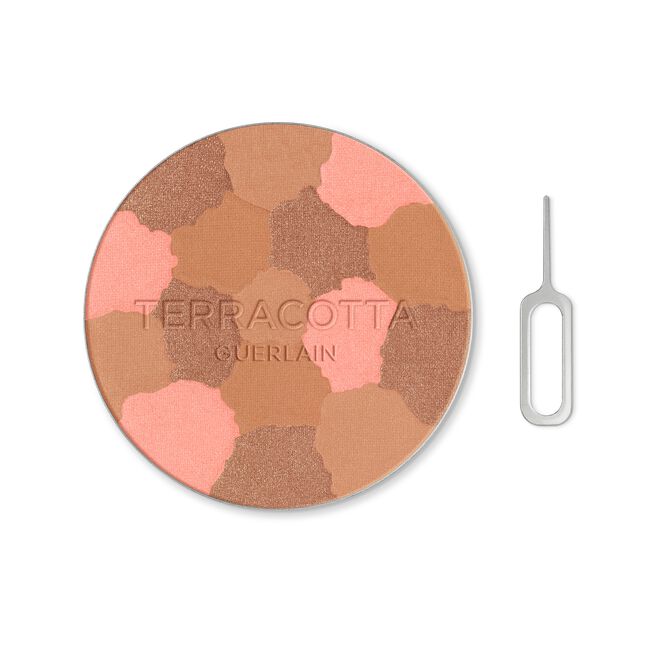 Terracotta Light LA POUDRE ÉCLAT BONNE MINE NATURELLE - 96% D'INGRÉDIENTS D'ORIGINE NATURELLE - RECHARGE 04 Foncé Rosé
