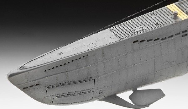Revell - German Submarine Type Vii C/41 Ubåd Byggesæt - 1:144 - 05100