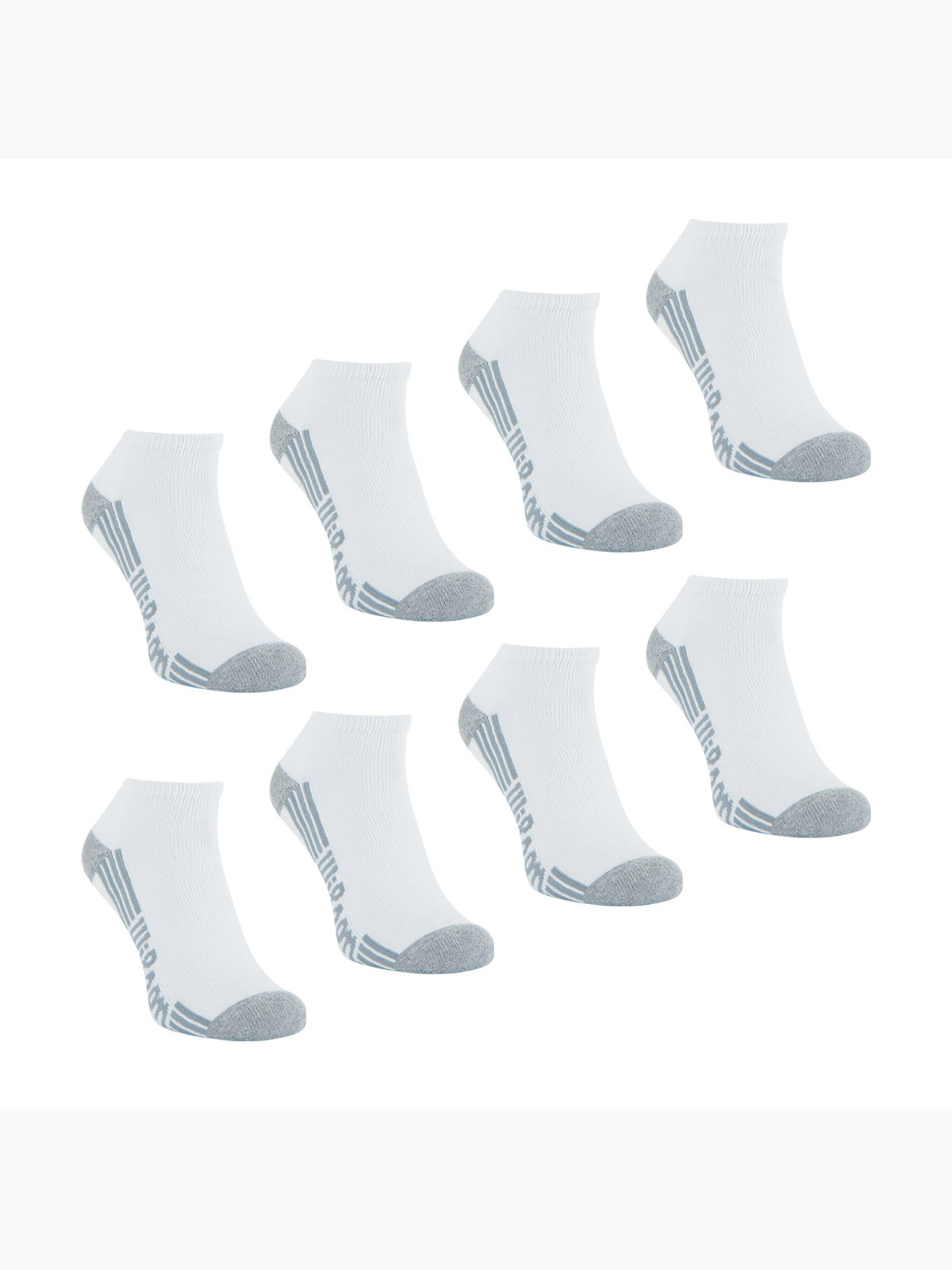 Lot de 8 paires de chaussettes basses
