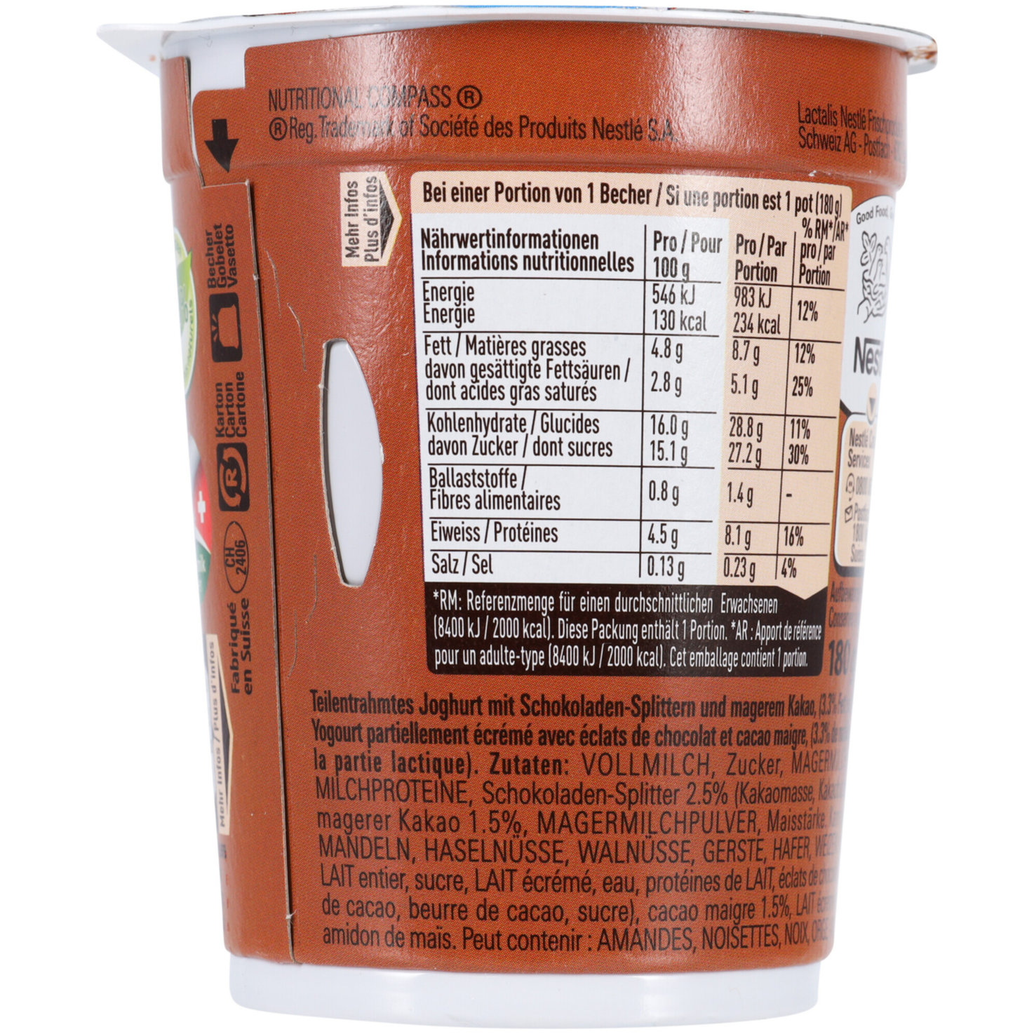 Hirz Joghurt Schokolade 2x180g