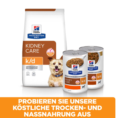 Hill's Vet Hundefutter Prescription Diet k/d