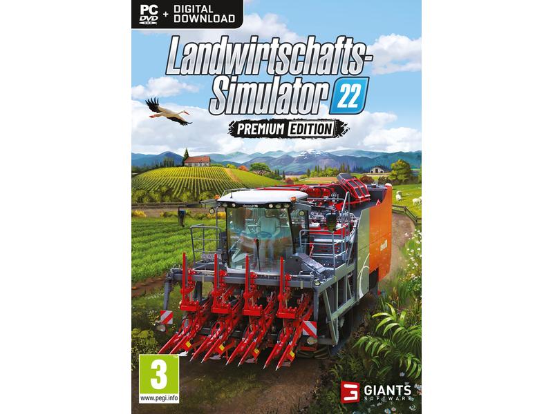 Giants Software Landwirtschafts Simulator 22 Premium Editio Farming Simulation für den PC