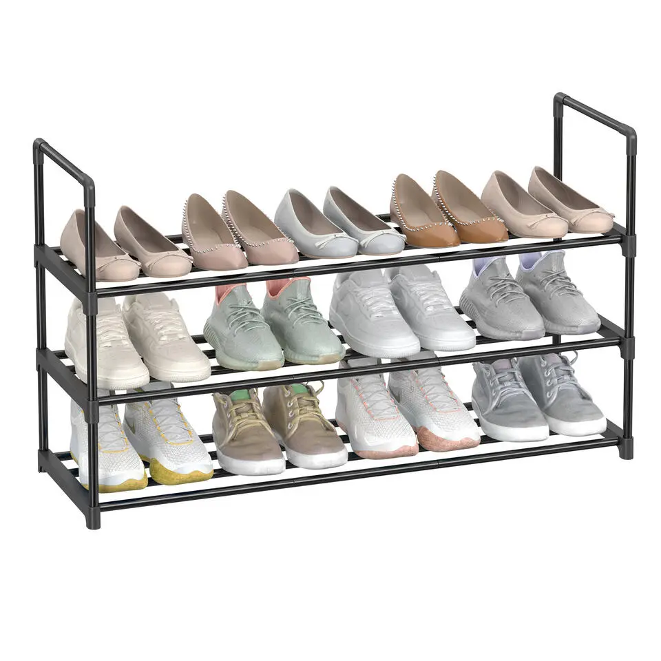 Songmics Schoenenrek Pedri - 92 x 30,5 x 55 cm - Zwart