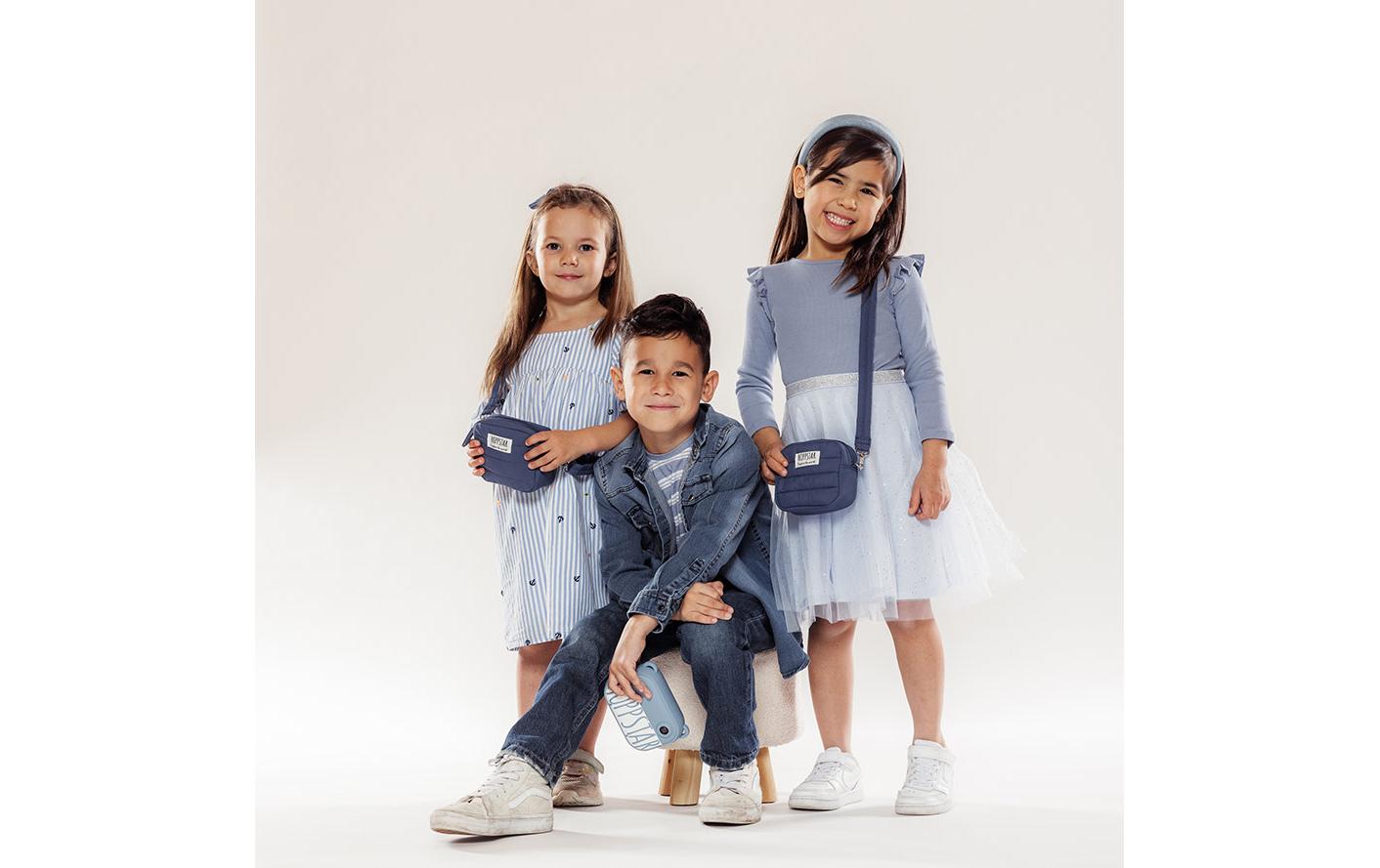Tragetasche Hoppstar Bag Mini blossom Navy BlauStylishe Tragetasche für Ihre Hoppstar Kamera