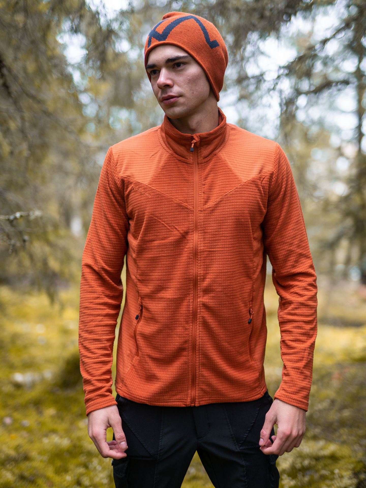 Isbre Zip Fleece Herre