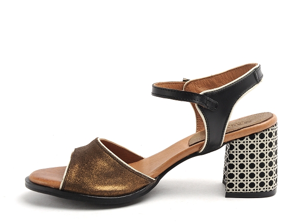 Nemonic nu pieds talons femme 2119 bronze