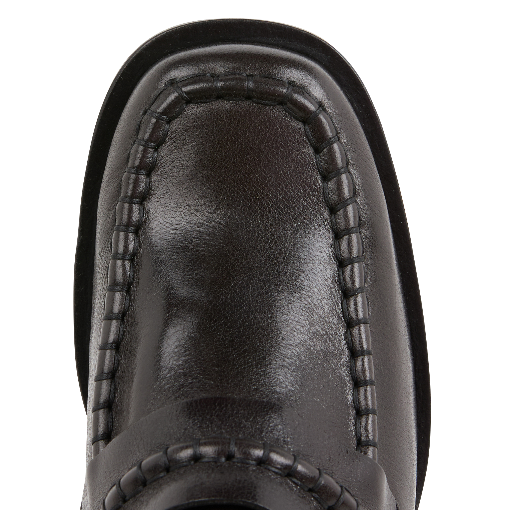 TIERNEY - Mocassins en cuir | Noir
