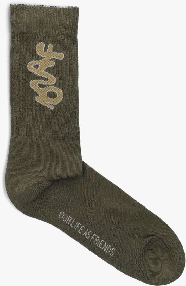 groene olaf hussein sokken signature logo socks