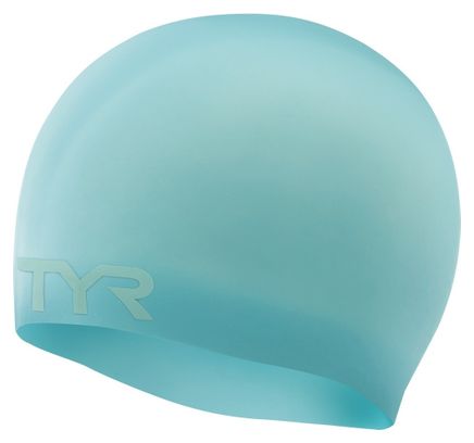 Bonnet de Bain Tyr Silicone Cap No Wrinkle Bleu