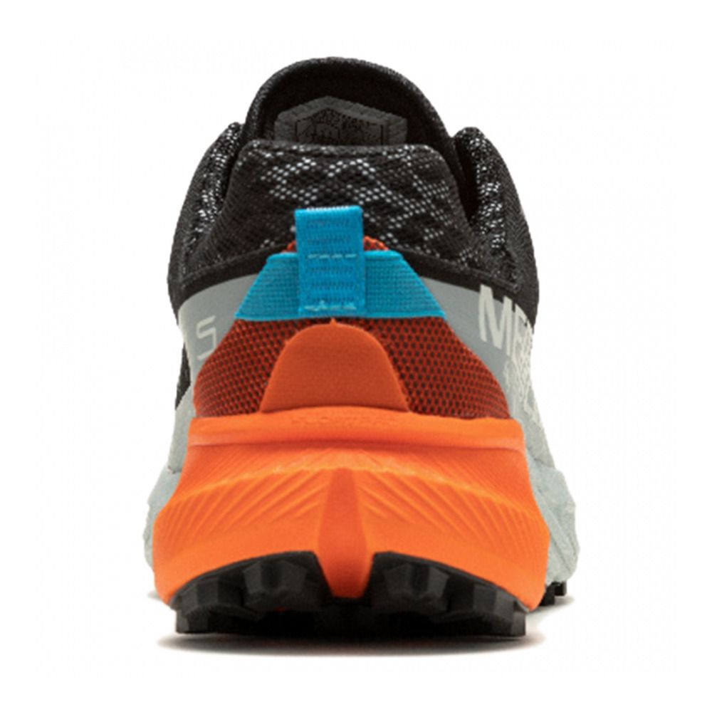 Merrell AGILITY PEAK 5 GTX - Chaussures trail Homme black/tangerine