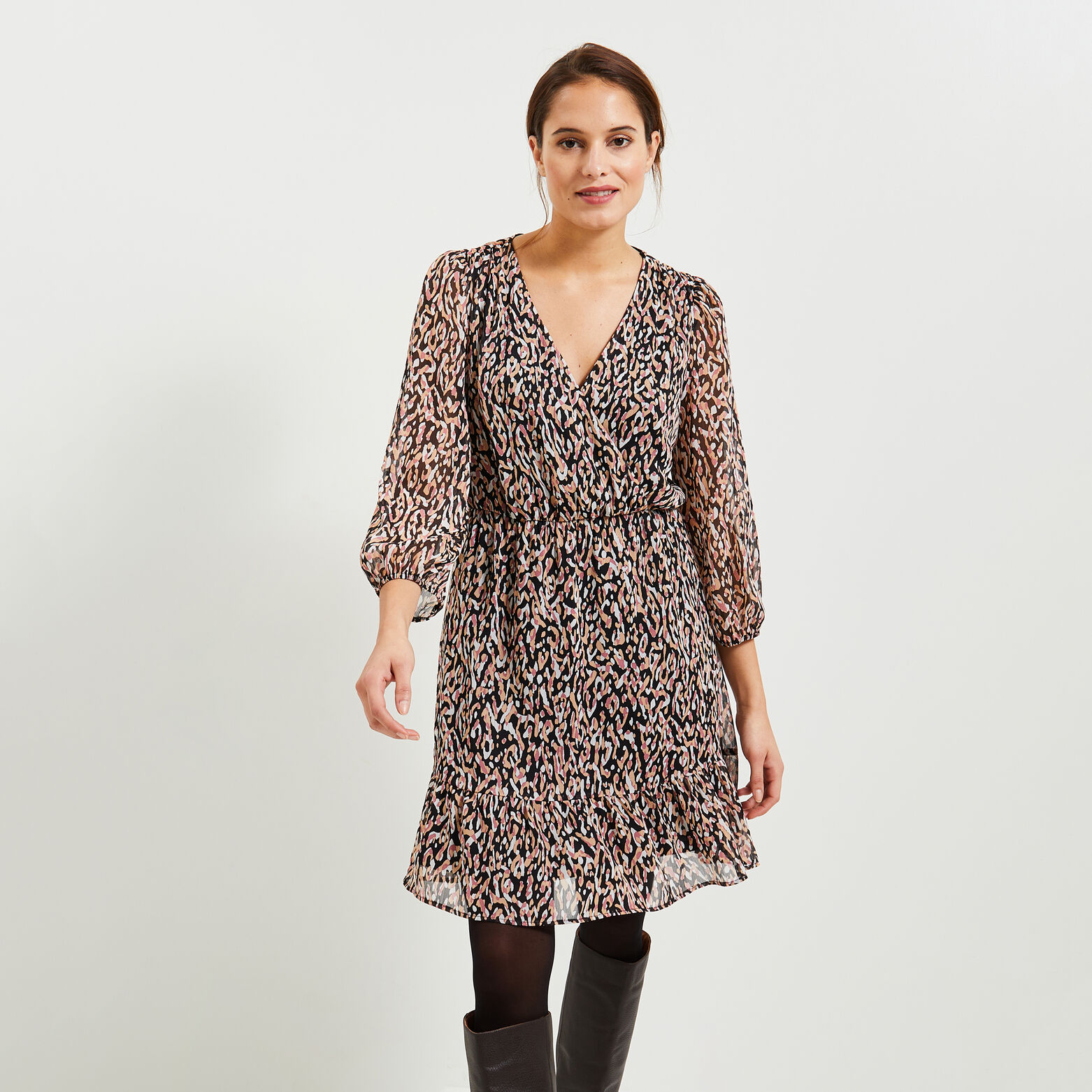 Robe imprimée femme