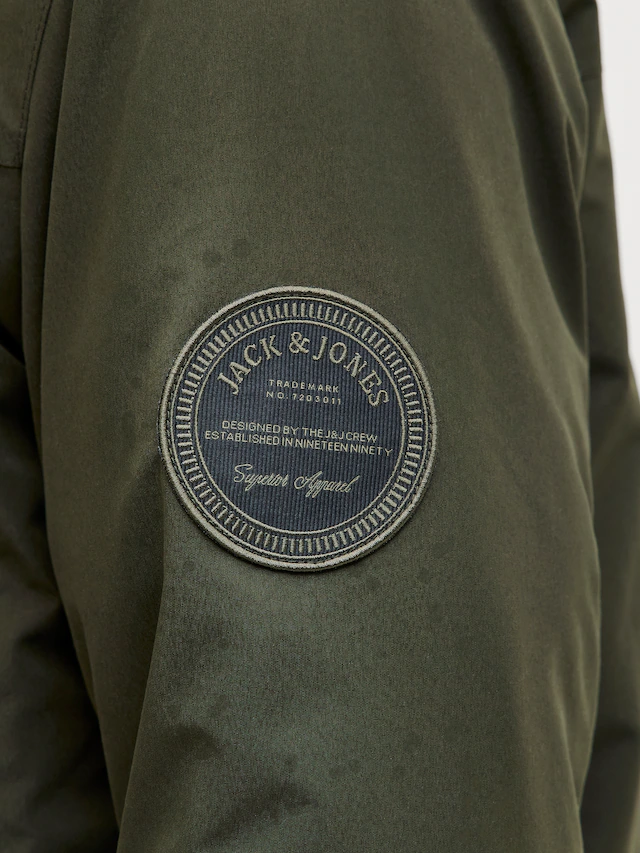 Jack & Jones Parka »JJCAMP FAUX FUR PARKA BF« mit Kapuze
