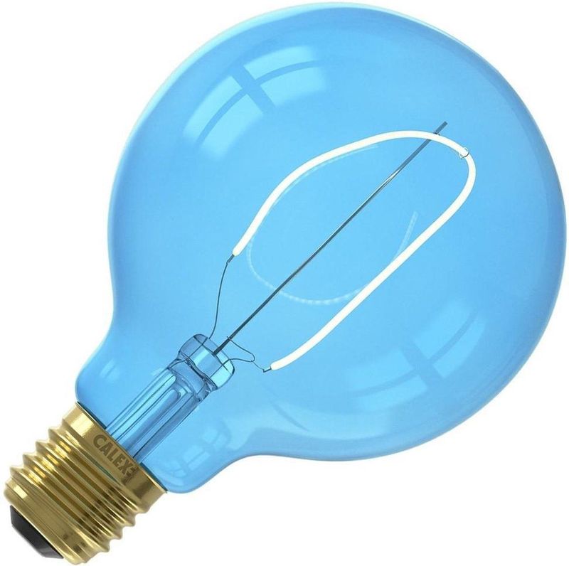 Filament Lamp - E27 Fitting - Blauwe Glas - Dimbaar - 80 Lumen