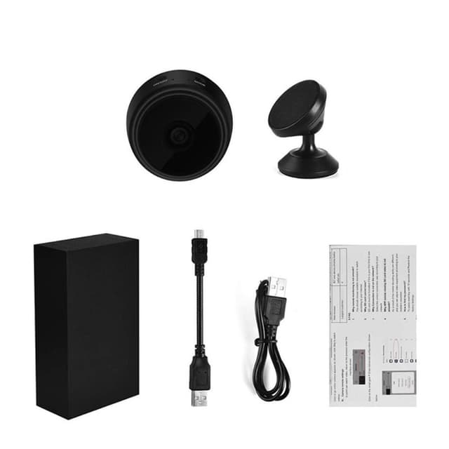 Mini Spy Kamera Trådløst Wifi IP Hjemmesikkerhedskamera Kamera