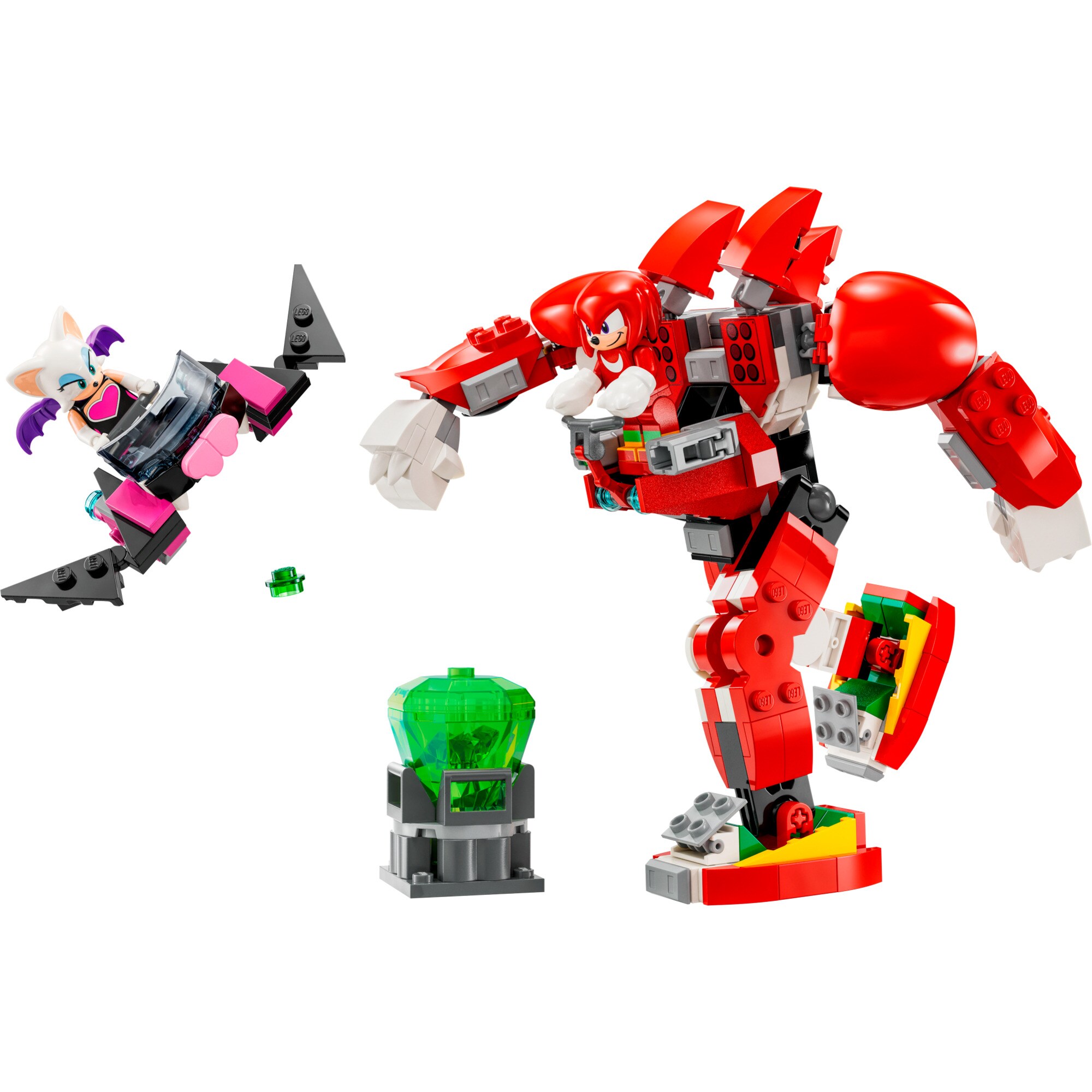 LEGO Konstruktionsspielzeug Sonic the Hedgehog Knuckles' Wächter-Mech