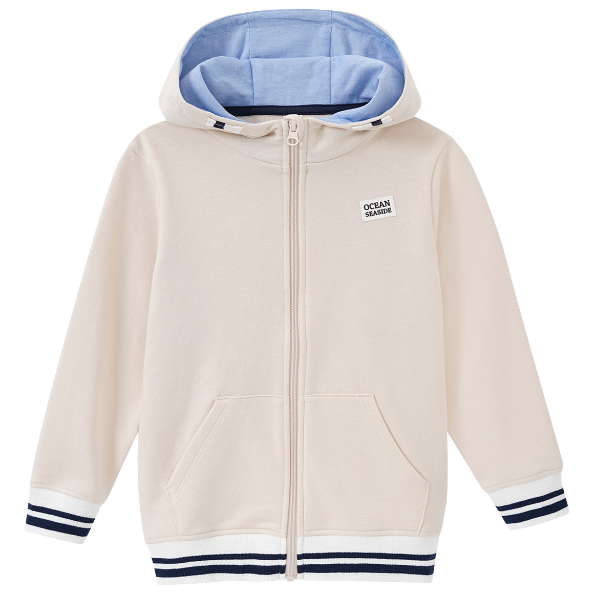 Topolino Jungen Sweatjacke mit Bio-Baumwolle beige
