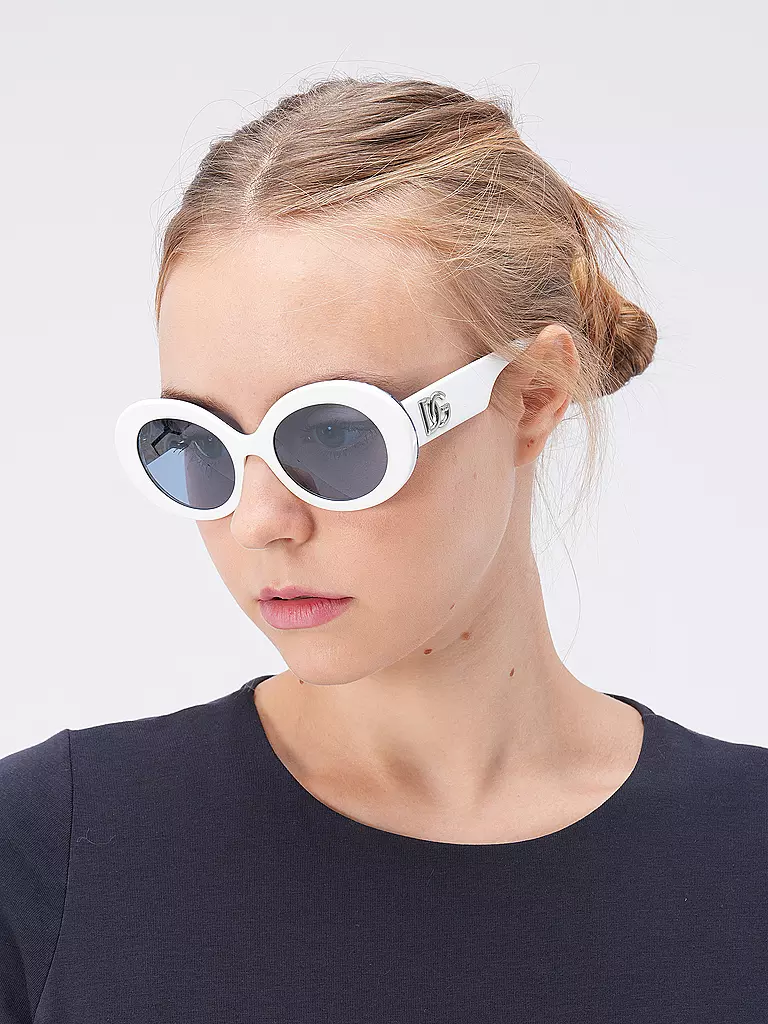 DOLCE&GABBANA Sonnenbrille DG4448/51 weiss
