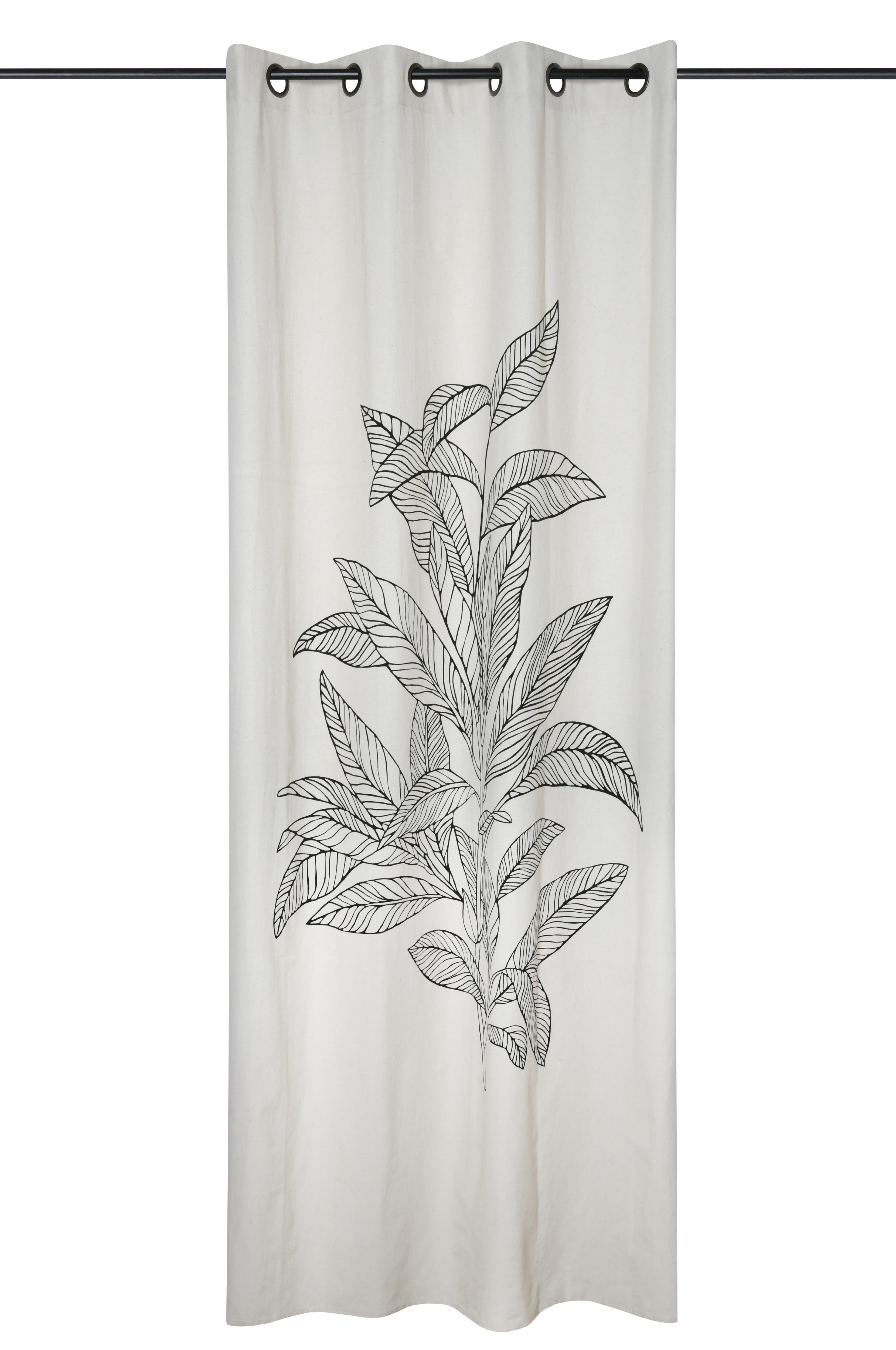 KINOGI RIDEAU 140X260CM OEIL ECRU
