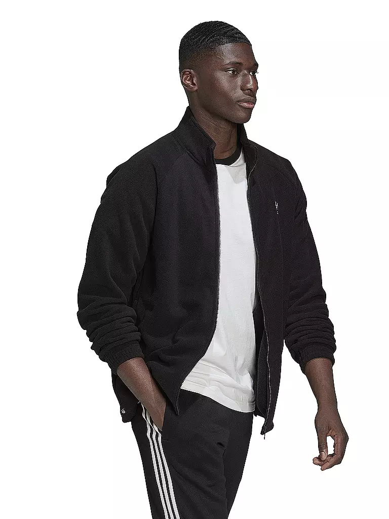 ADIDAS ORIGINALS Fleecejacke schwarz
