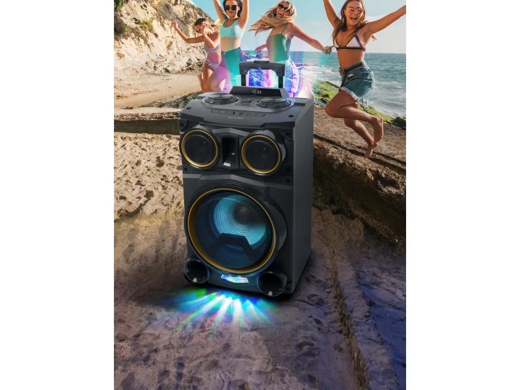 Muse M-1938 DJ - Festhøjttaler - trådløs - Bluetooth